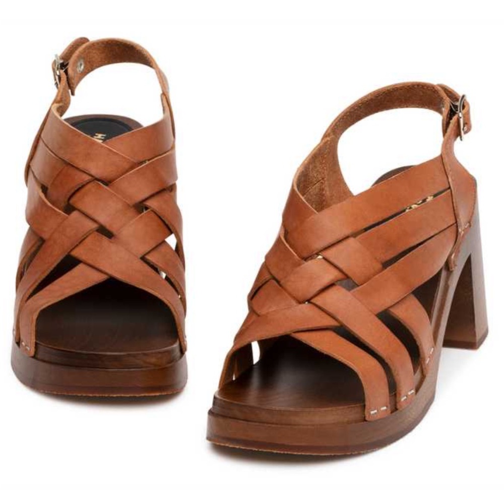 Swedish Hasbeens Vivi Sandals Size 9 (EU 40) - Picture 2 of 10
